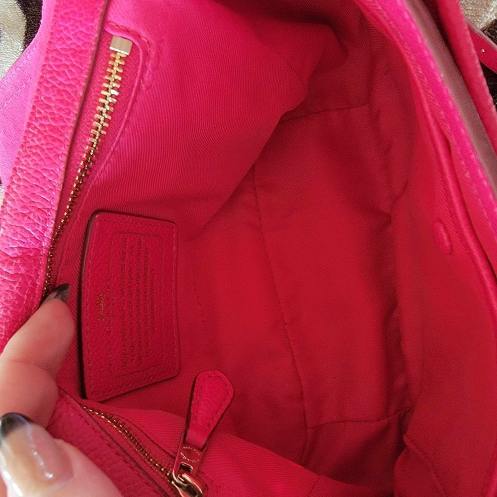 Coach Neon Dakota Crossbody Flap Purse with Whipstitch Chain Detail - Picture 9 of 14